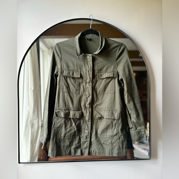 VERO MODA | lightweight cotton jacket with pockets | size small - Picture 3 of 6